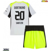 Borussia Dortmund Marcel Sabitzer #20 Replica Away Minikit 2025-26 Short Sleeve (+ pants)